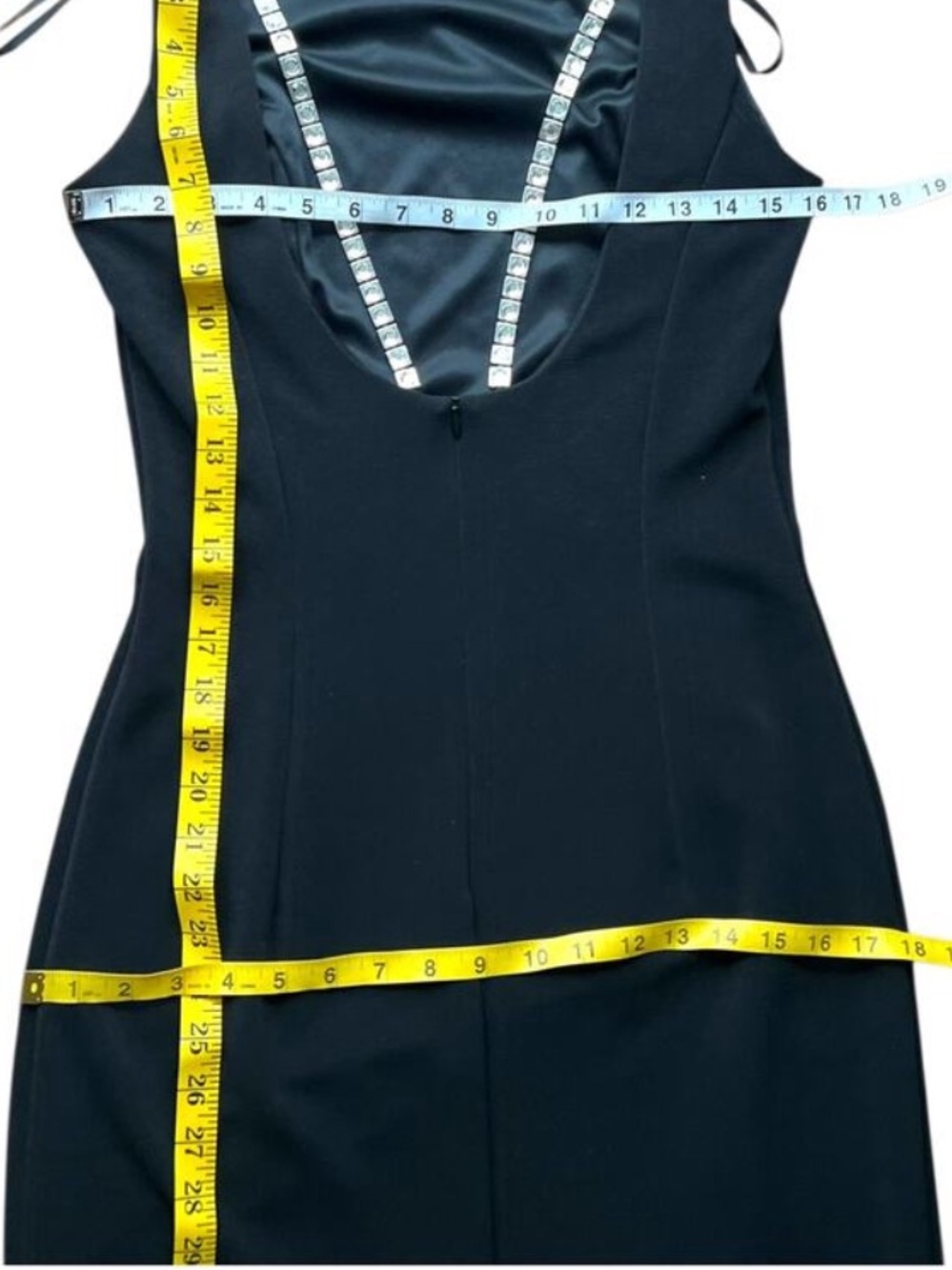 Vintage Formal Dress Small McClintock Y2K does 60s Occasion Elegant Long Dress - Picture 10 of 16